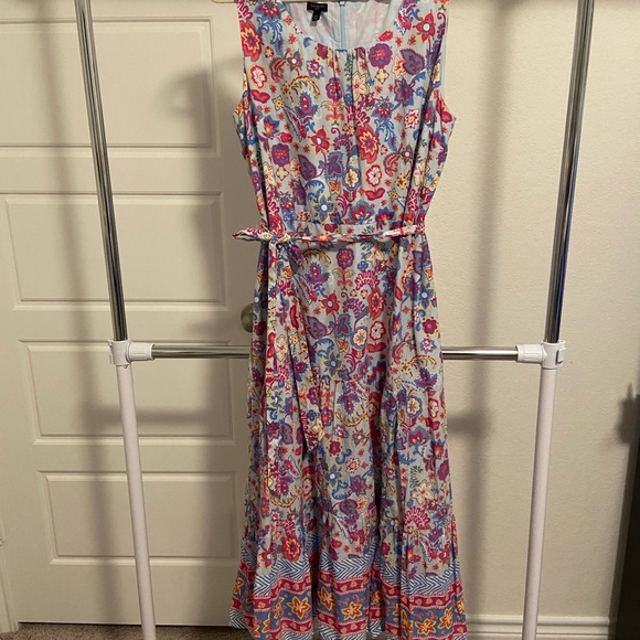 Talbots Multicolor Floral Maxi Dress - Picture 2 of 15